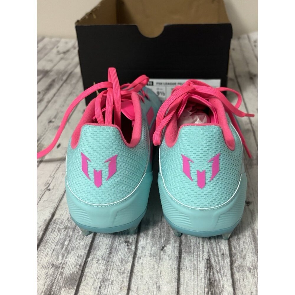 adidas F50 League Messi FG/MG Soccer Cleats Adult Aqua Pink 8.5m/9.5w NEW - Picture 7 of 10